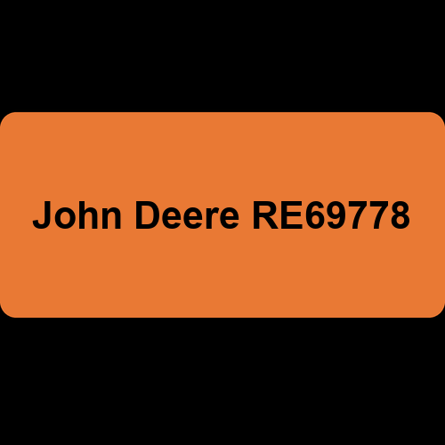 John Deere RE69778